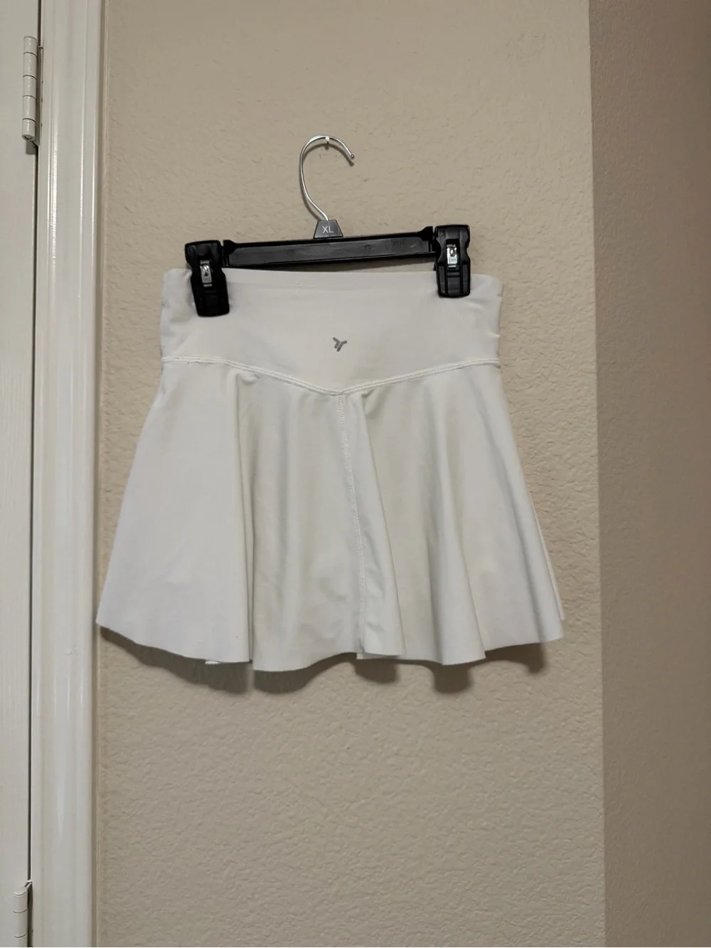 Old Navy White Circle Skater Skirt